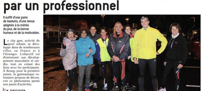 Article du Progrés sur la city gym Article du Progrés sur la city gym