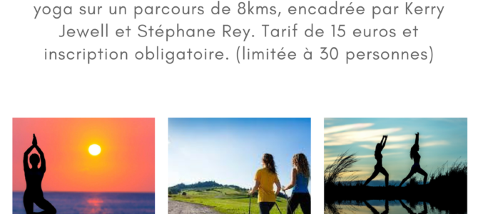 Sortie Marche Nordique / Yoga Sortie Marche Nordique / Yoga